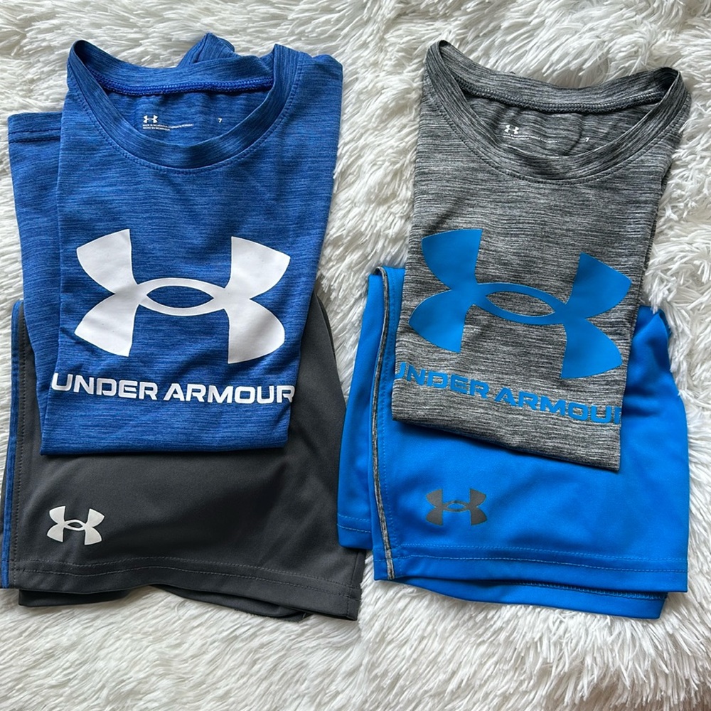 Under Armour Size 7 Boys Athletic Sets